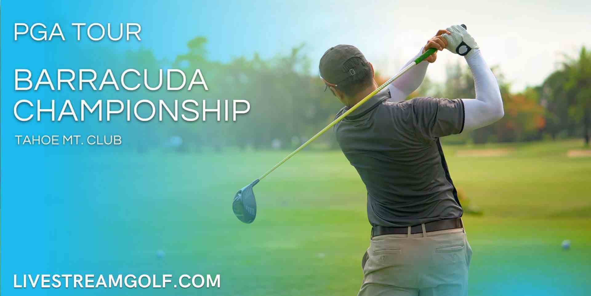 Barracuda Championship Live Stream PGA Golf