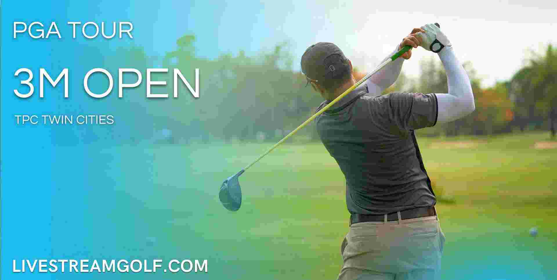 3M Open Live Streaming Golf PGA Tour