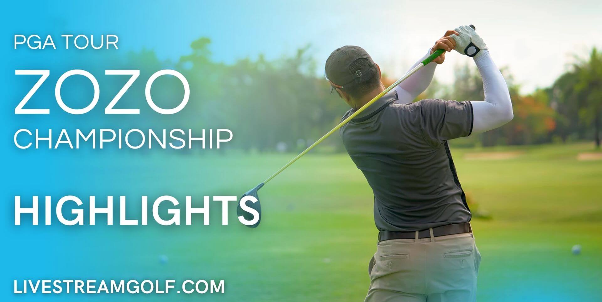 ZOZO Championship Rd 1 Highlights PGA Tour 2021