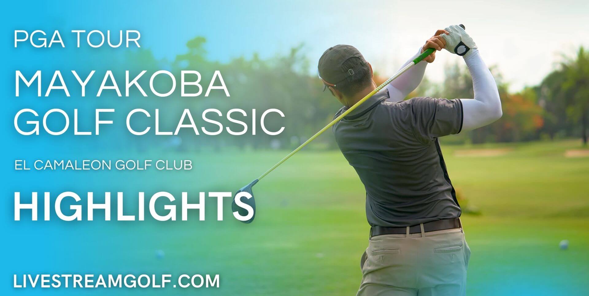 Mayakoba Golf Classic Rd 3 Highlights PGA Tour 2021