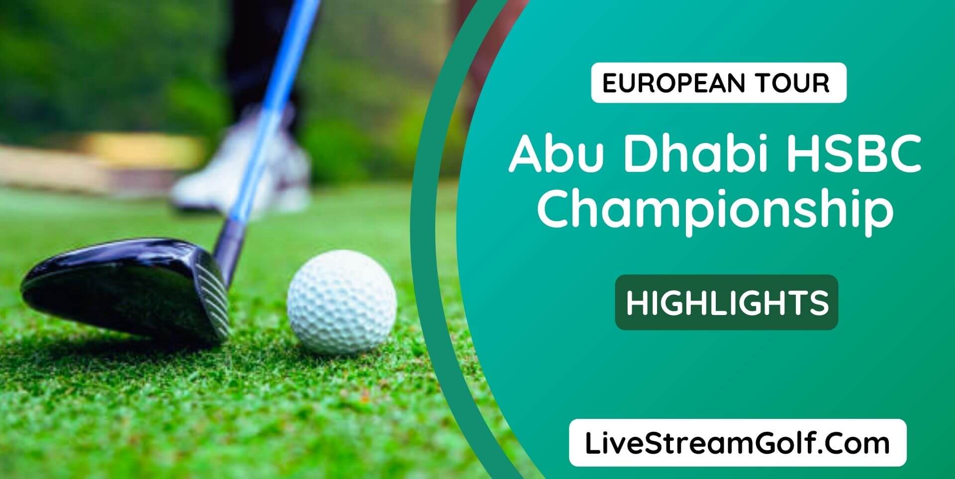 Abu Dhabi HSBC Day 2 Highlights European Tour 2022