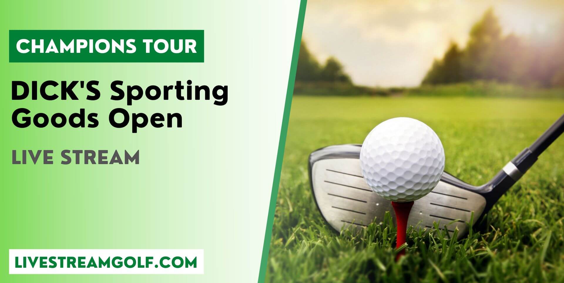 Dick Sporting Goods Open Day 1 Live Stream: Champions Tour 2022